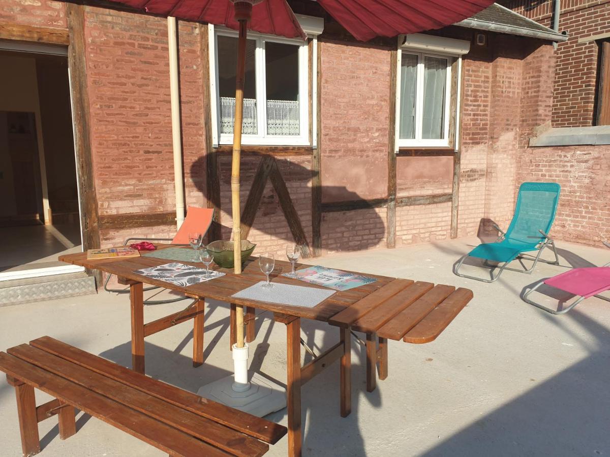 Notre Nid - Grande Terrasse Privee En Bord De Mer, Au Coeur Du Quartier Historique Du Treport ! Wifi เลอเทรปอร์ ภายนอก รูปภาพ