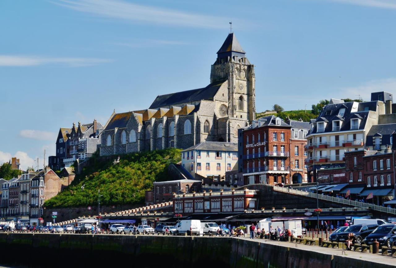 Notre Nid - Grande Terrasse Privee En Bord De Mer, Au Coeur Du Quartier Historique Du Treport ! Wifi เลอเทรปอร์ ภายนอก รูปภาพ